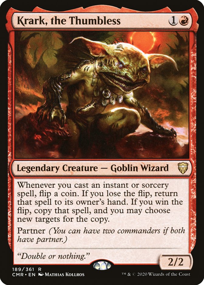 Krark, the Thumbless 189 (Commander Legends) 