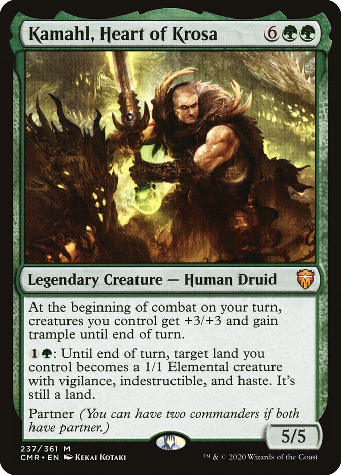 Kamahl, Heart of Krosa 237/361 (Commander Legends) 