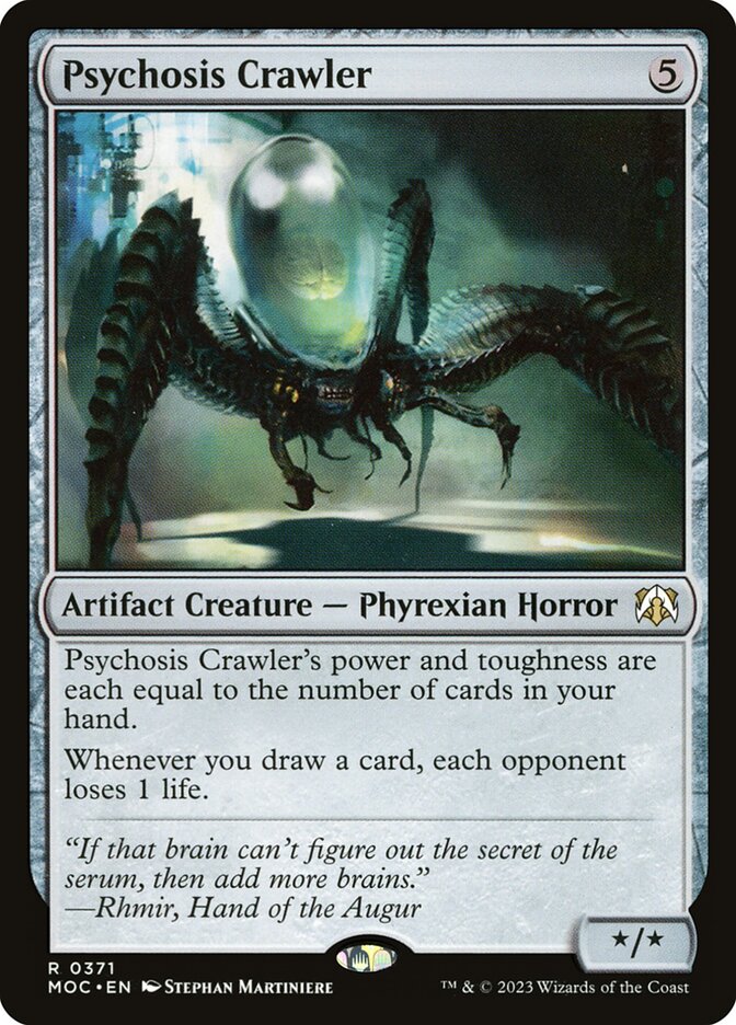 Psychosis Crawler 371/444 (Commander: March of the Machine) 