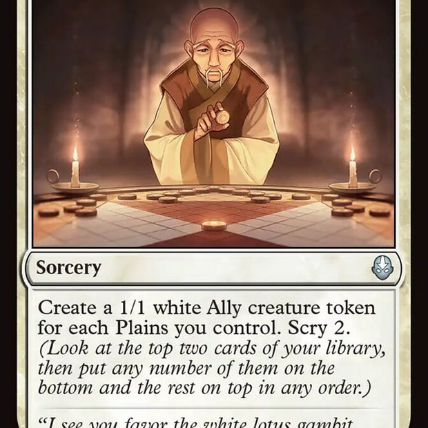 Gather the White Lotus 20 (Avatar: The Last Airbender) 