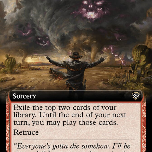 Embrace the Unknown 64/342 (Commander: Outlaws of Thunder Junction)  - Extended Art