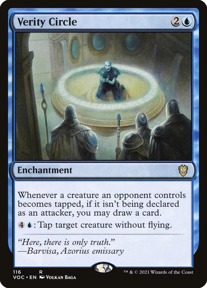 Verity Circle 116/38 (Commander: Innistrad: Crimson Vow) 