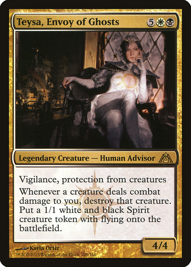 Teysa, Envoy of Ghosts 108/156 (Dragon's Maze) 
