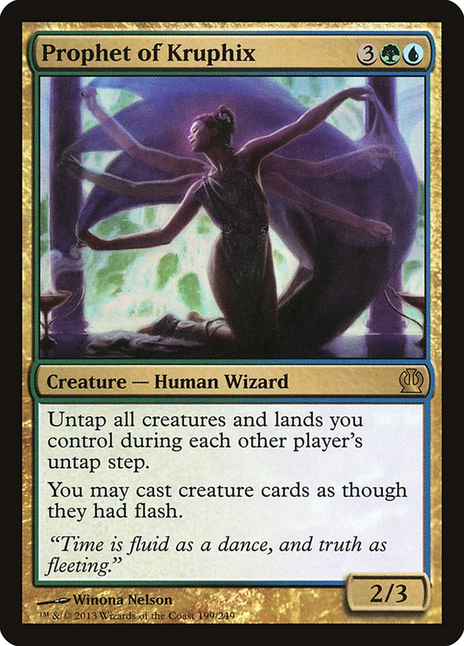 Prophet of Kruphix 199 (Theros) 