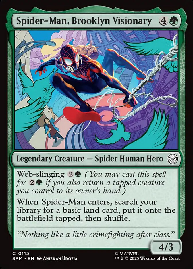 Spider-Man, Brooklyn Visionary 115 (Marvel's Spider-Man) 