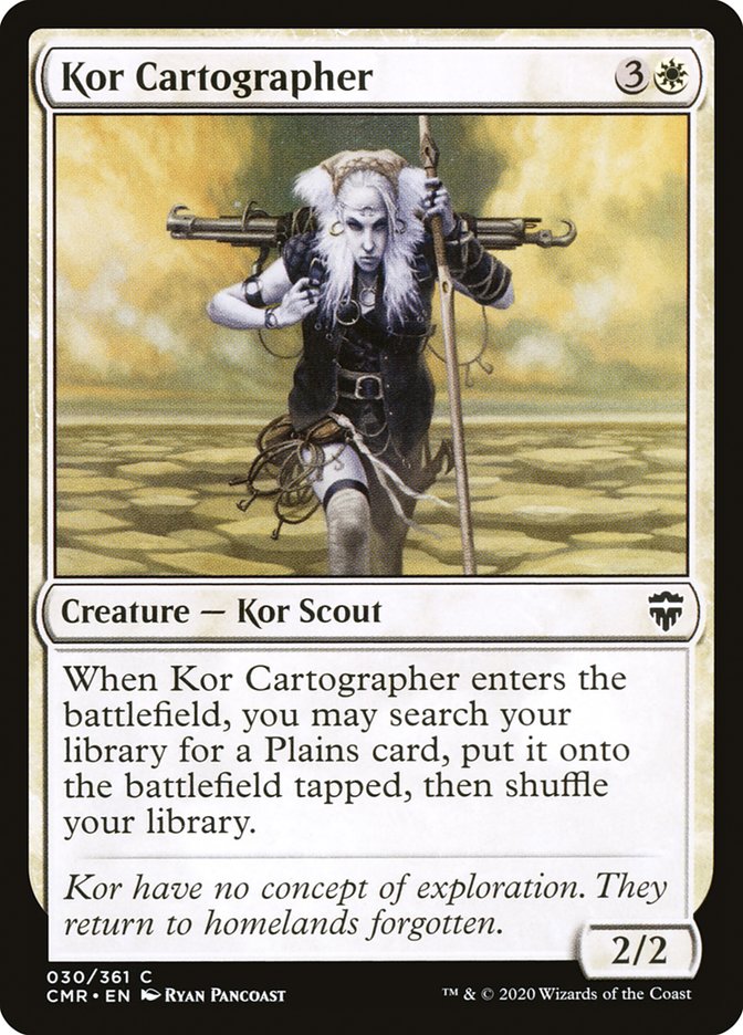 Kor Cartographer 30 (Commander Legends) 