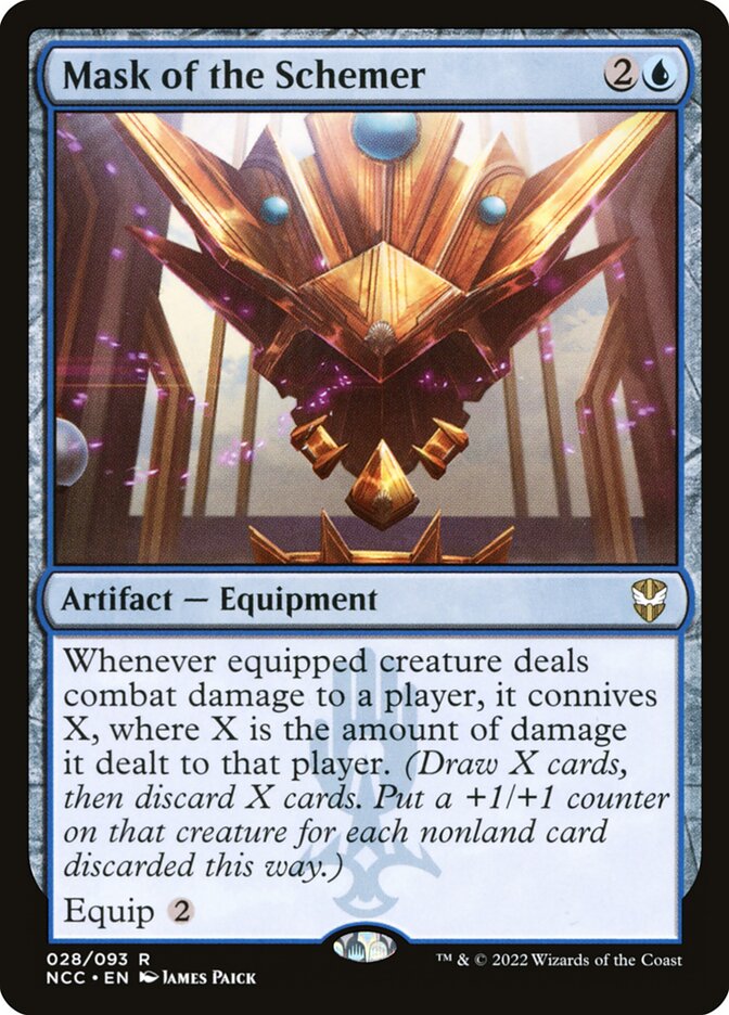 Mask of the Schemer 28/93 (Commander: Streets of New Capenna) 
