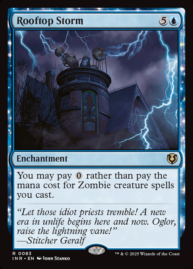 Rooftop Storm 83/287 (Innistrad Remastered) 