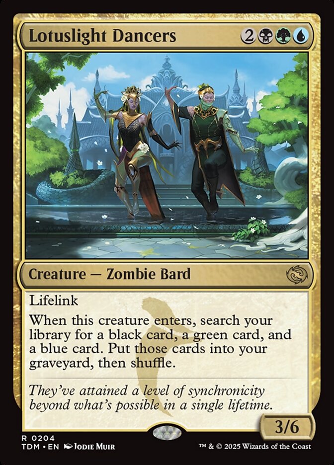 Lotuslight Dancers 204 (Tarkir: Dragonstorm)  - Foil