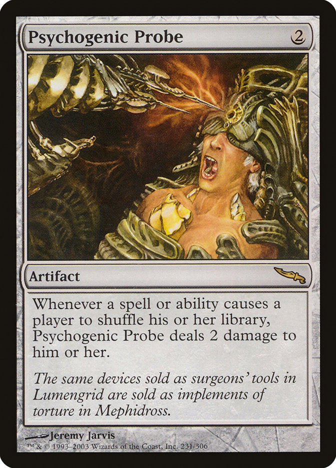Psychogenic Probe 231/306 (Mirrodin) 