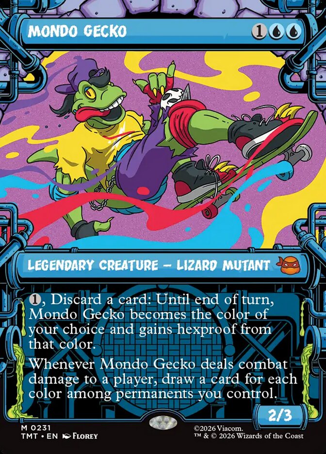 Mondo Gecko  231 (Teenage Mutant Ninja Turtles)  - Showcase