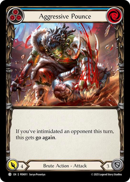 Aggressive Pounce PEN011 (Compendium of Rathe) 