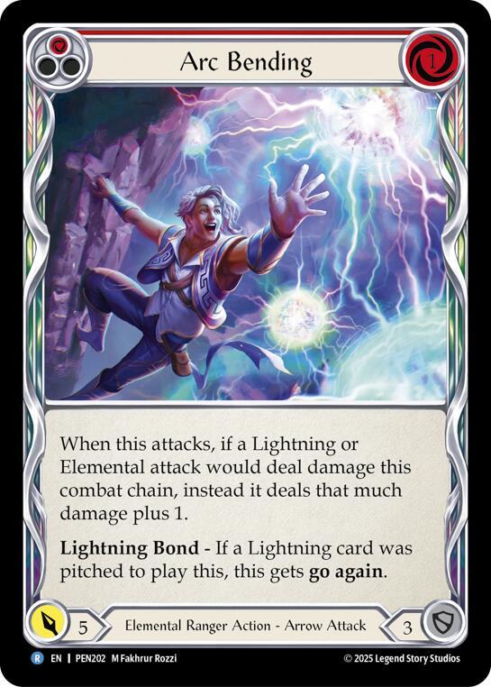 Arc Bending Red (Compendium of Rathe) 