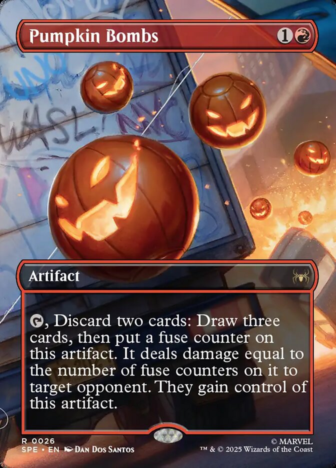 Pumpkin Bombs 26/20 (Marvel's Spider-Man: Eternal-Legal)  - Borderless
