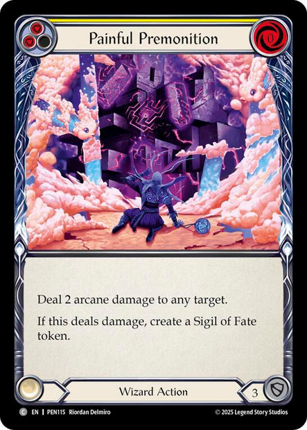 Painful Premonition PEN115 (Compendium of Rathe)  - Rainbow Foil