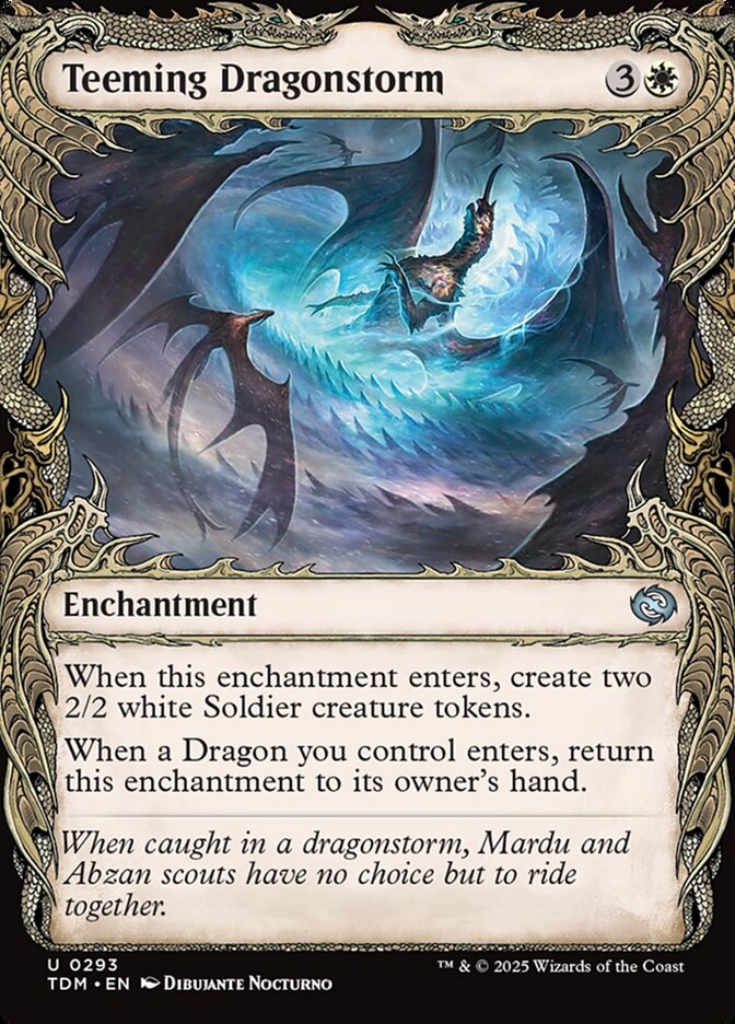 Teeming Dragonstorm 293/291 (Tarkir: Dragonstorm)  - Showcase