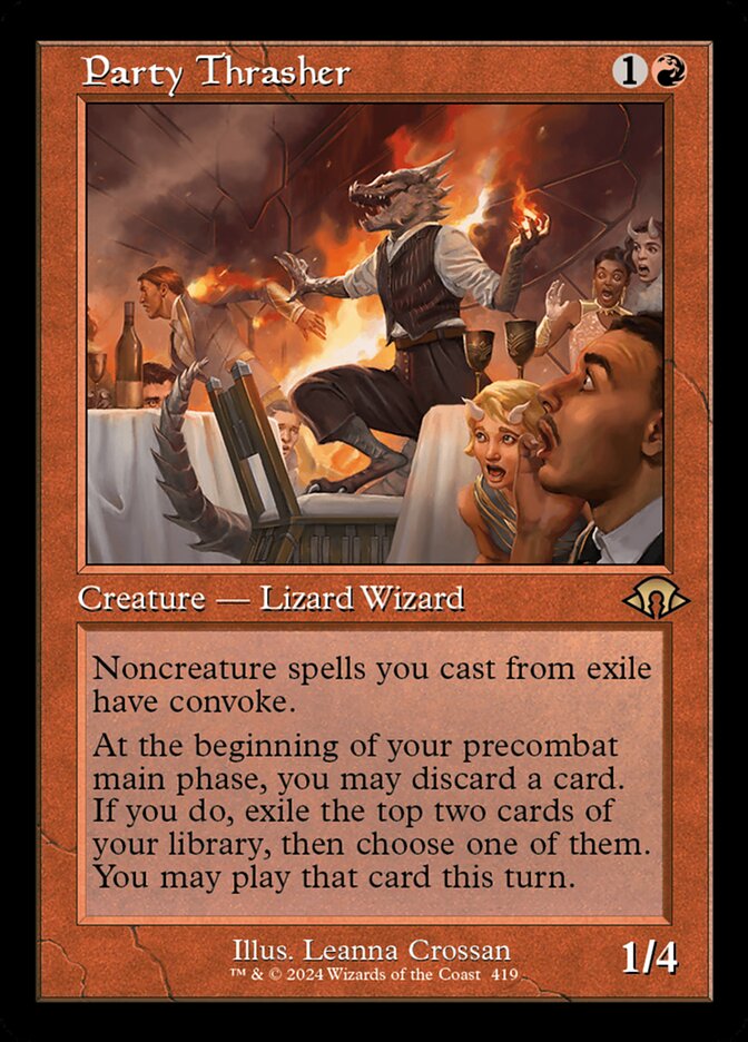 Party Thrasher 419/319 (Modern Horizons 3)  - Retro