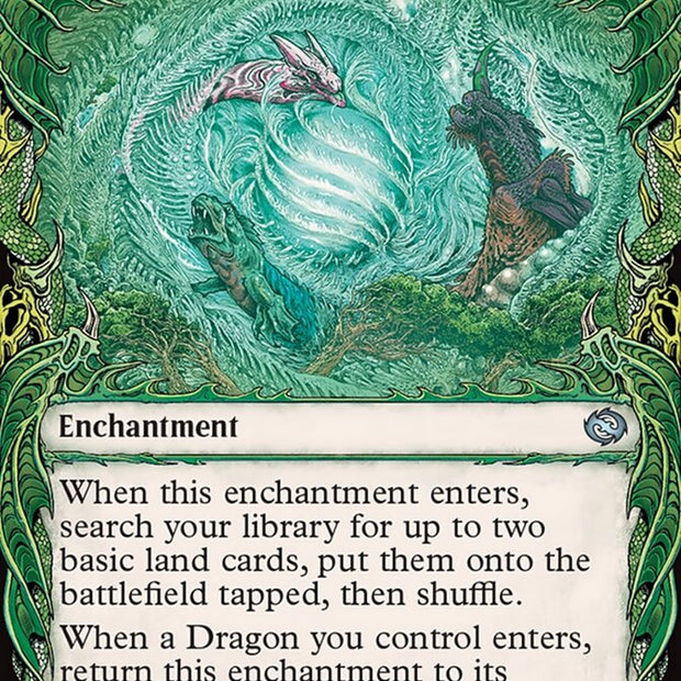 Encroaching Dragonstorm 305/291 (Tarkir: Dragonstorm)  - Showcase