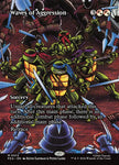 Waves of Aggression 13 (Teenage Mutant Ninja Turtles Source Material)  - Borderless Foil