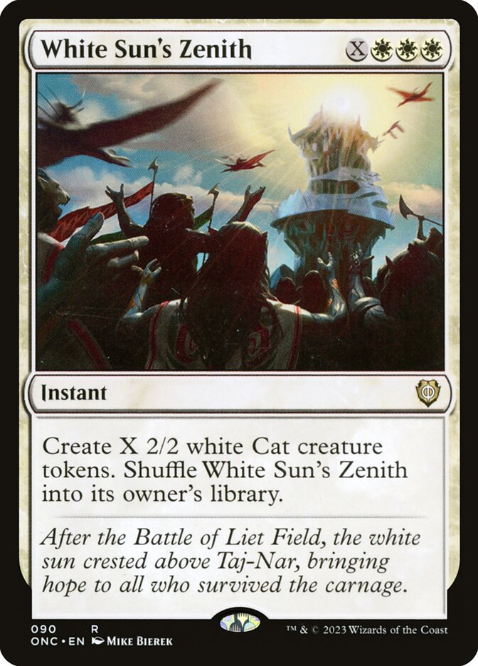 White Sun's Zenith 90/28 (Commander: Phyrexia: All Will Be One) 