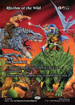 Rhythm of the Wild Borderless 12 (Teenage Mutant Ninja Turtles Source Material)  - Borderless