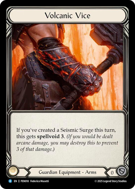 Volcanic Vice PEN018 (Compendium of Rathe) 