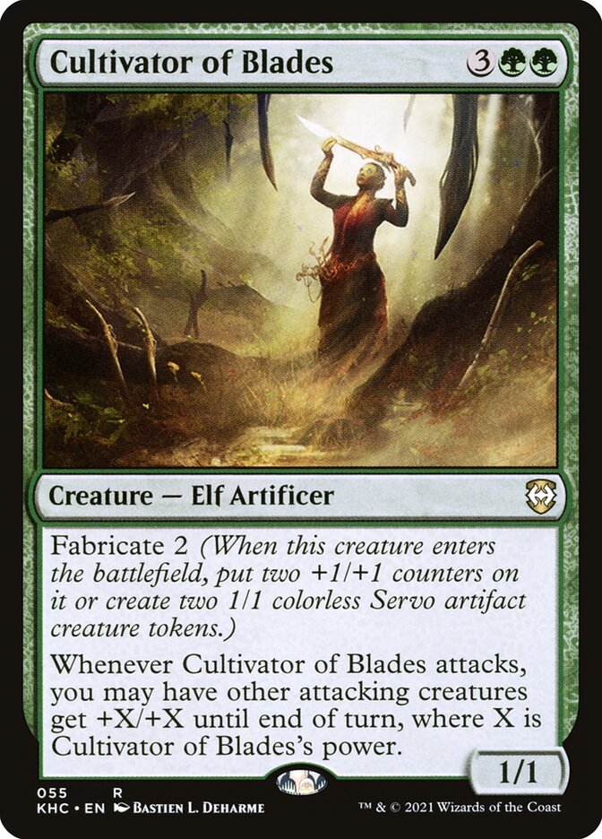 Cultivator of Blades 55 (Commander: Kaldheim) 