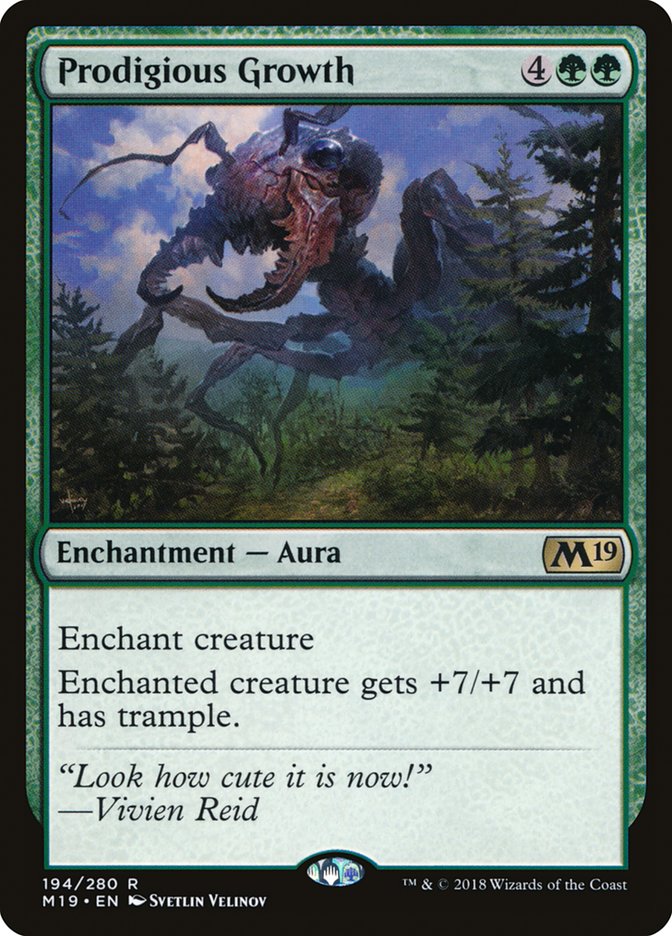 Prodigious Growth 194 (Core Set 2019) 