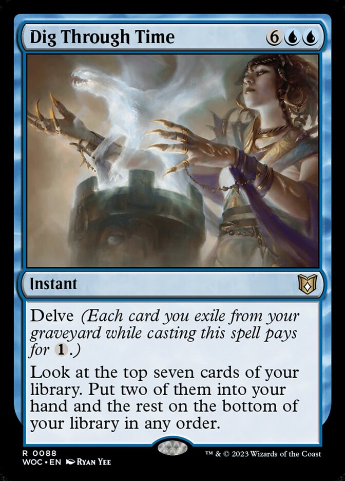 Dig Through Time 88/173 (Commander: Wilds of Eldraine) 