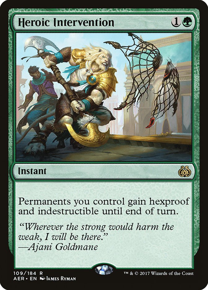 Heroic Intervention 109/184 (Aether Revolt) 