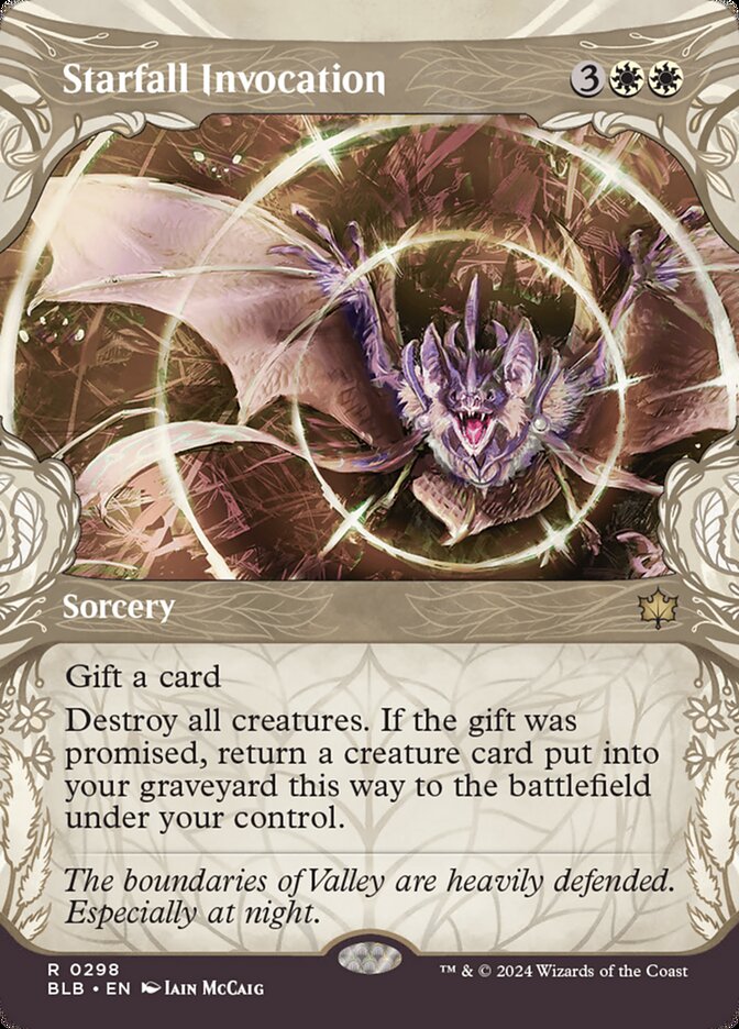 Starfall Invocation 298 (Bloomburrow)  - Showcase