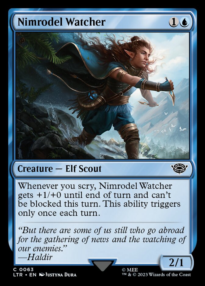 Nimrodel Watcher 63 (Universes Beyond: The Lord of the Rings: Tales of Middle-earth) 