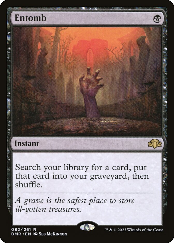 Entomb 82/261 (Dominaria Remastered) 