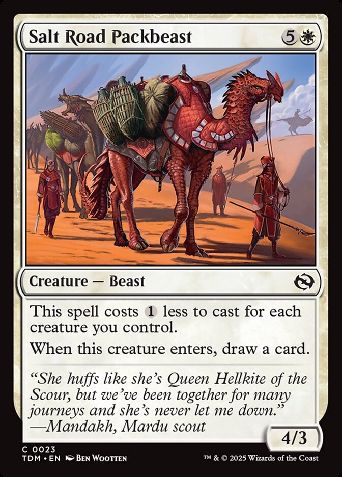 Salt Road Packbeast 23 (Tarkir: Dragonstorm) 