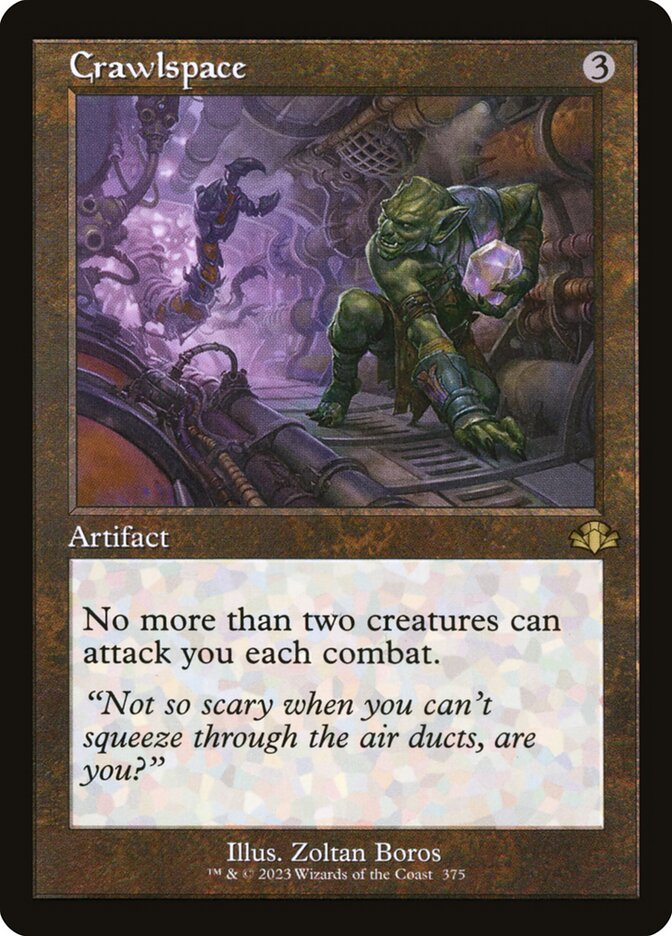 Crawlspace 375 (Dominaria Remastered)  - Retro