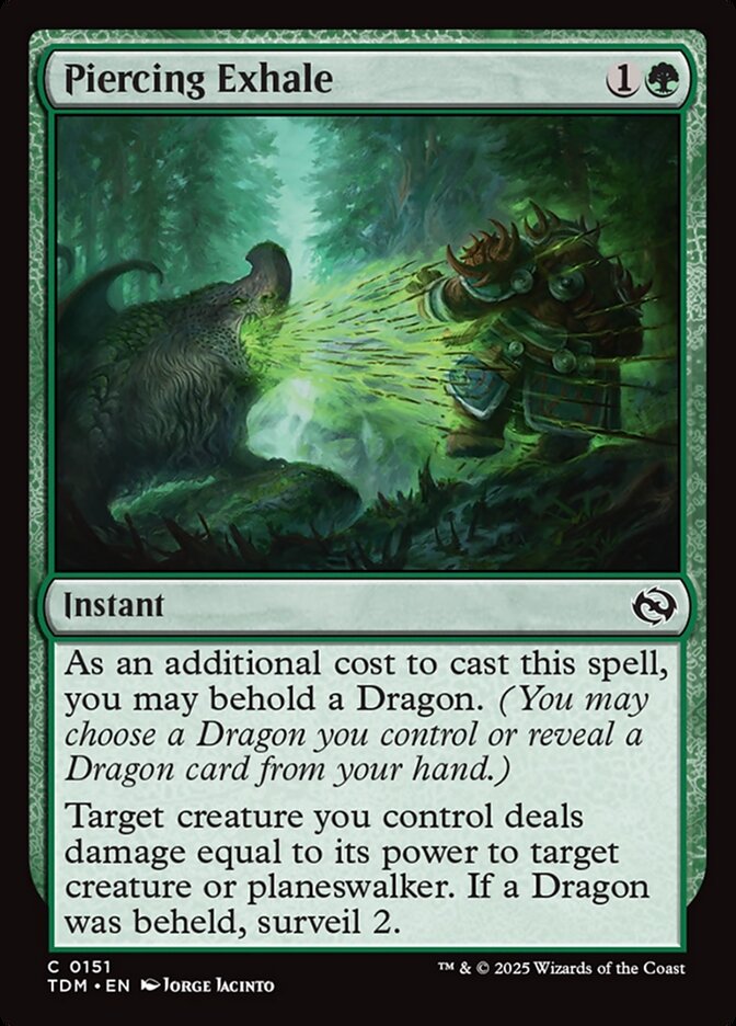 Piercing Exhale 151/291 (Tarkir: Dragonstorm) 