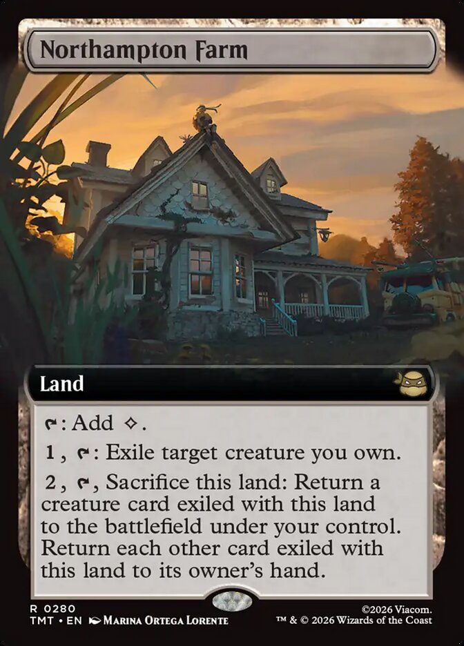 Northampton Farm 280 (Teenage Mutant Ninja Turtles)  - Extended Art Foil