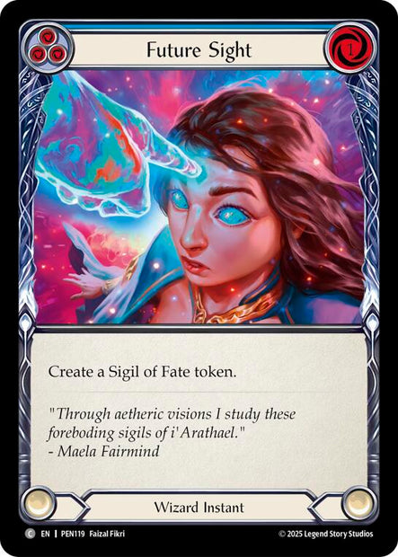 Future Sight PEN119 (Compendium of Rathe)  - Rainbow Foil