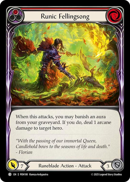 Runic Fellingsong Red (Compendium of Rathe) 