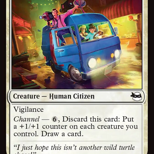 Action News Crew 1/190 (Teenage Mutant Ninja Turtles) 