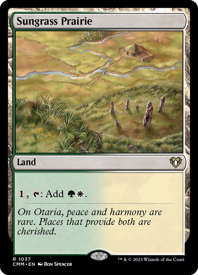 Sungrass Prairie 1037/451 (Commander Masters) 