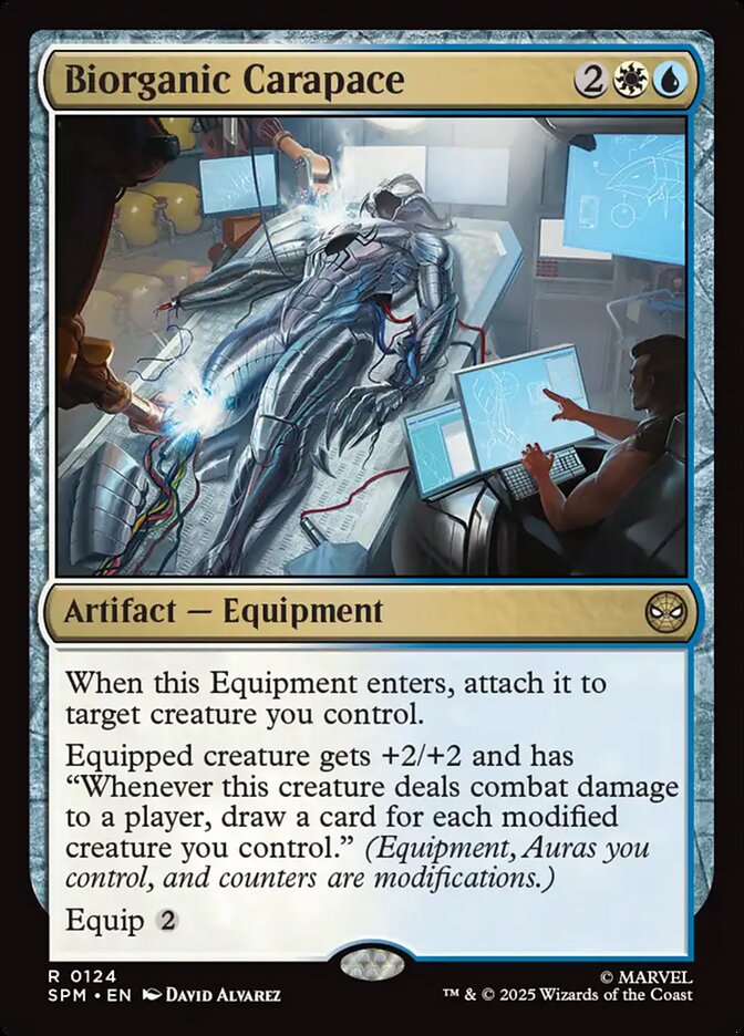 Biorganic Carapace 124 (Marvel's Spider-Man)  - Foil