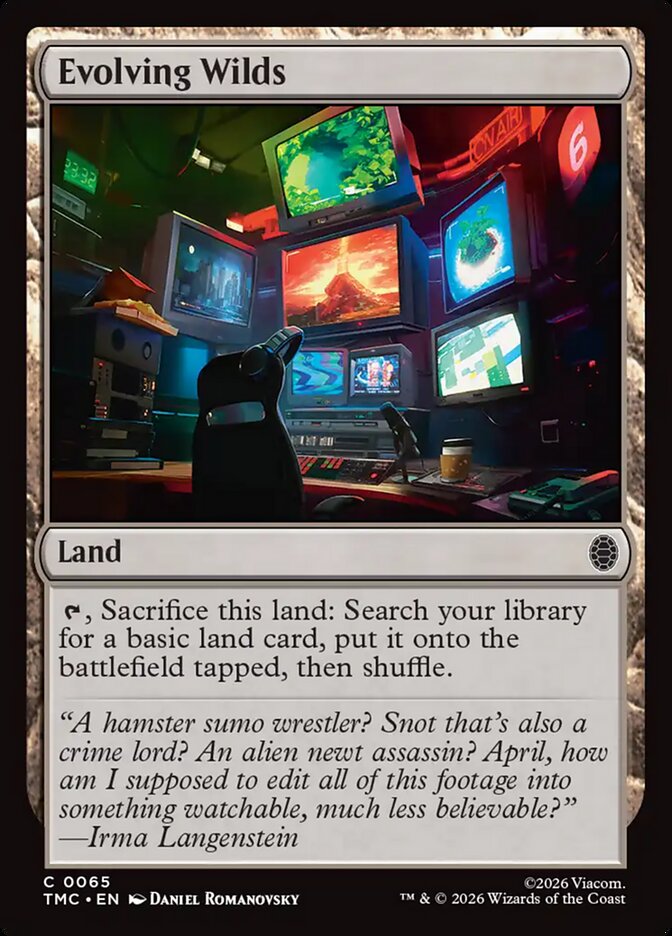 Evolving Wilds 65 (Commander: Teenage Mutant Ninja Turtles) 