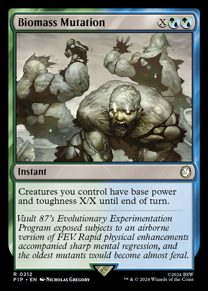 Biomass Mutation 212 (Universes Beyond: Fallout)  - Foil