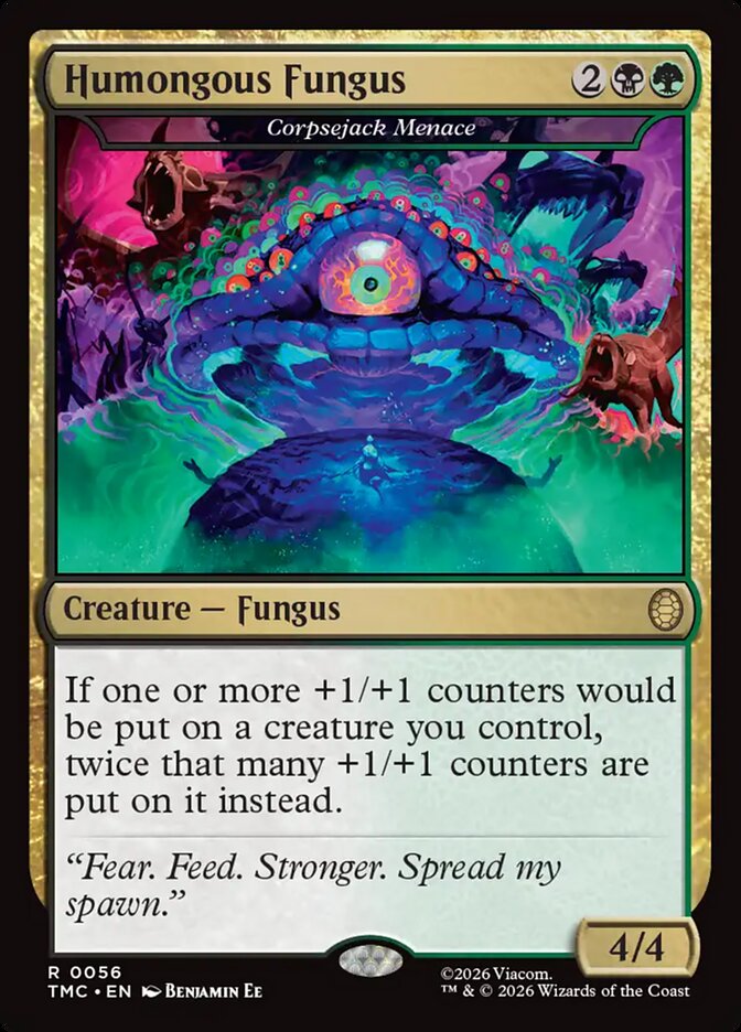 Humongous Fungus Corpsejack Menace 56/0 (Commander: Teenage Mutant Ninja Turtles) 