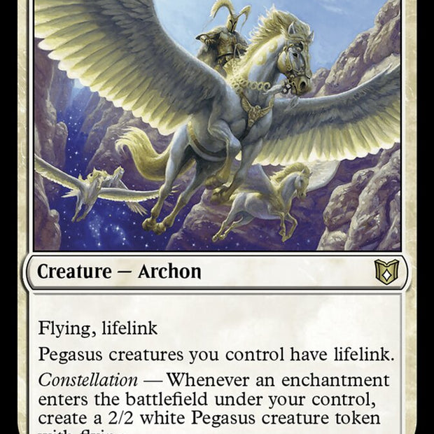 Archon of Sun's Grace 61 (Commander: Wilds of Eldraine) 