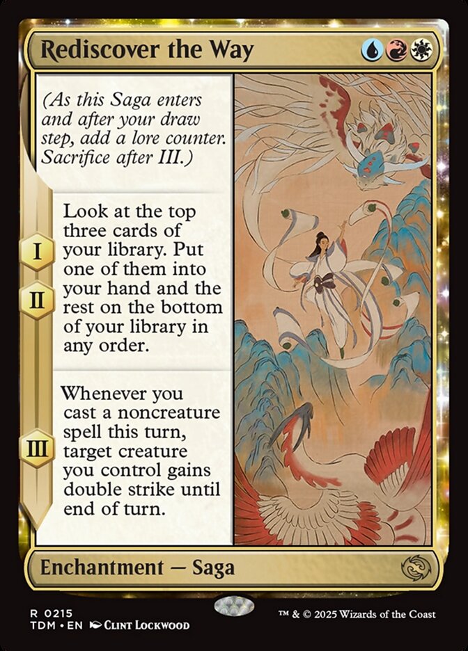 Rediscover the Way 215 (Tarkir: Dragonstorm)  - Foil