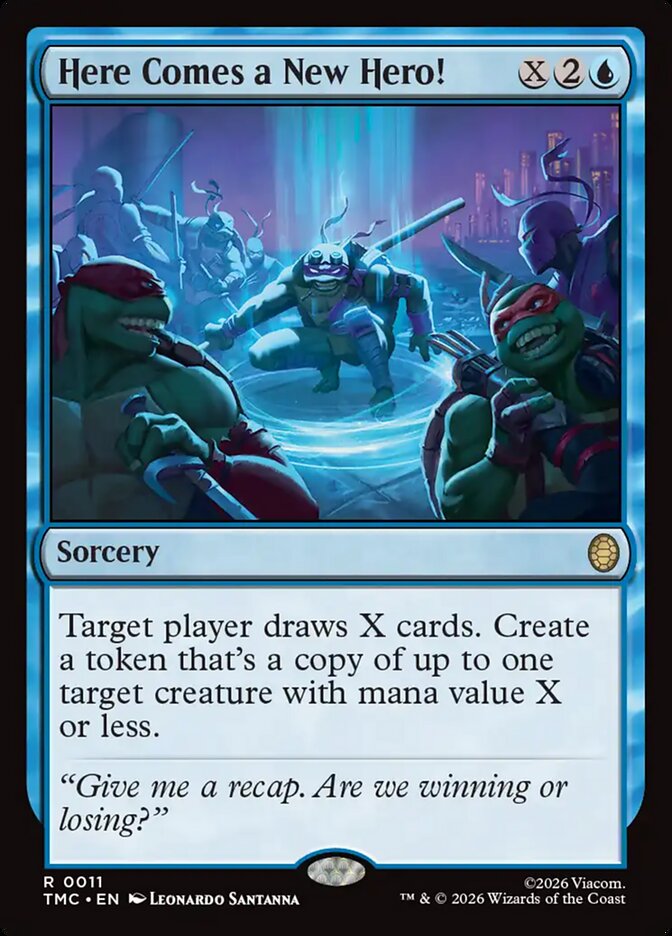 Here Comes a New Hero 11/0 (Commander: Teenage Mutant Ninja Turtles) 