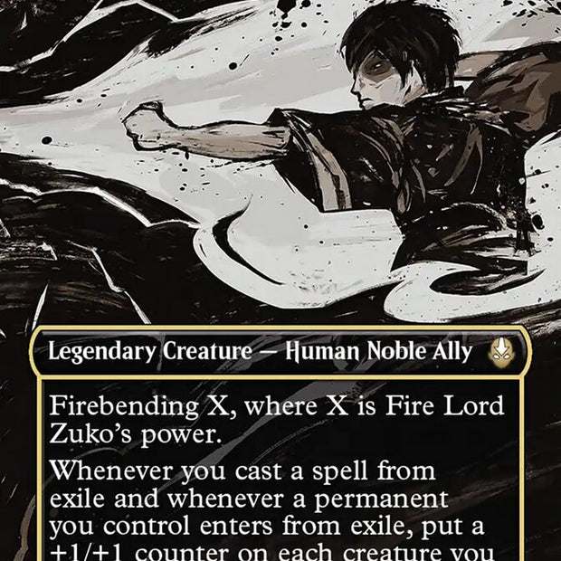 Fire Lord Zuko  315 (Avatar: The Last Airbender)  - Borderless