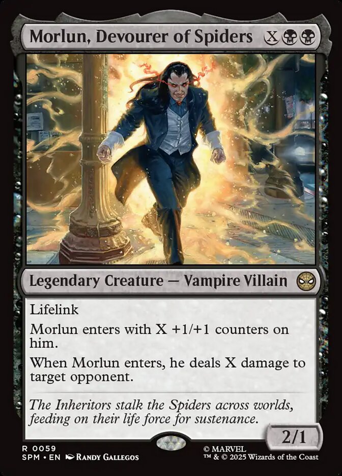 Morlun, Devourer of Spiders 59/198 (Marvel's Spider-Man) 